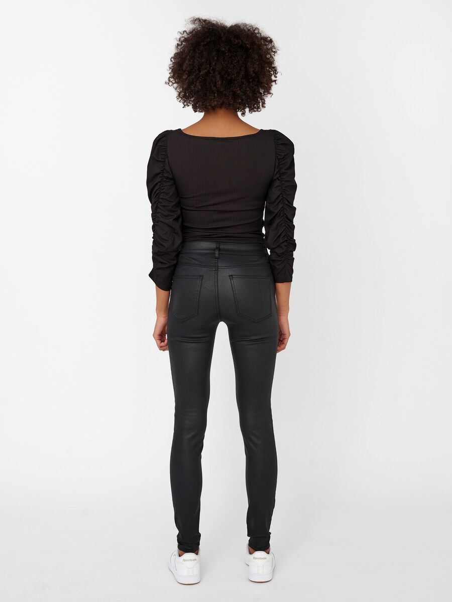 Noisy May NMLUCY REGULAR WAIST GECOATE BROEK, Black, highres - 27012453_Black_004.jpg