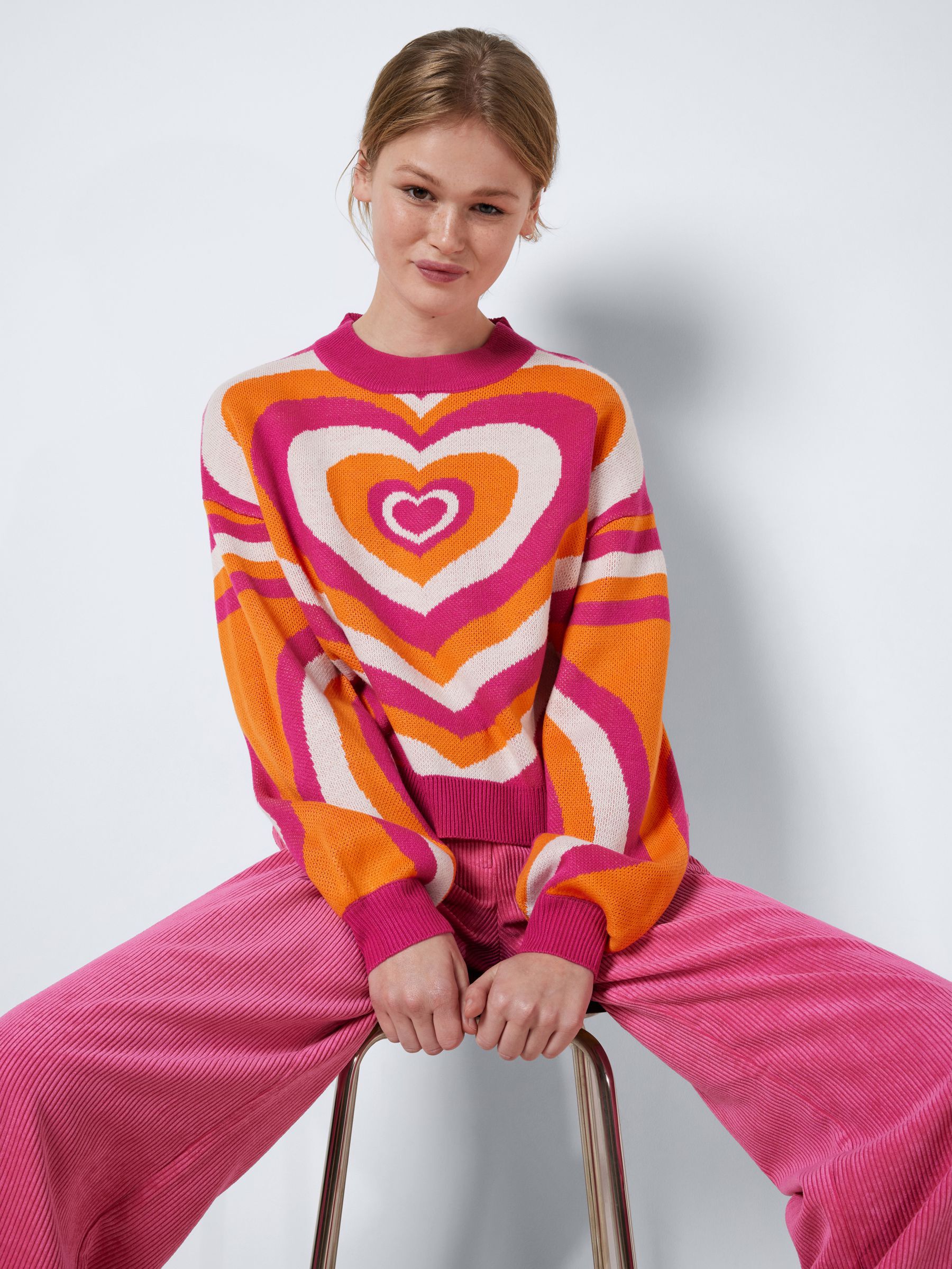 Noisy may pink jumper sales