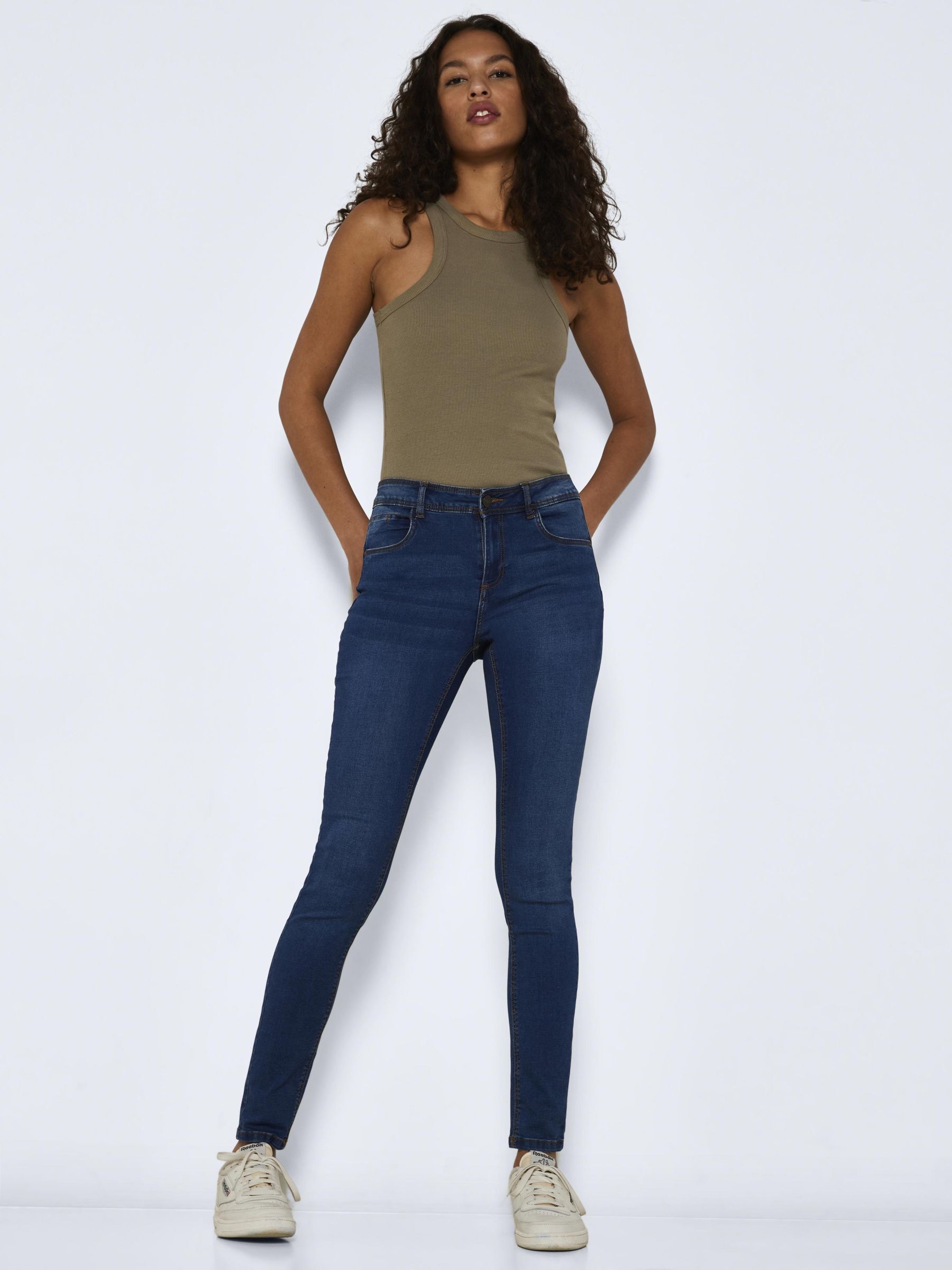 Jean slim taille normale femme top