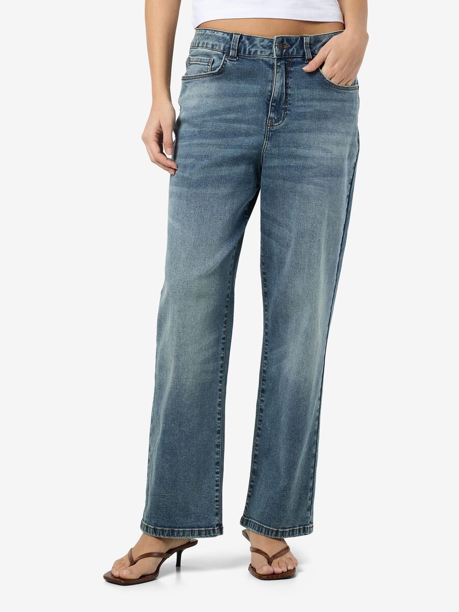 Carousel image - JEANS BOYFRIEND, Dark Blue Denim | 1