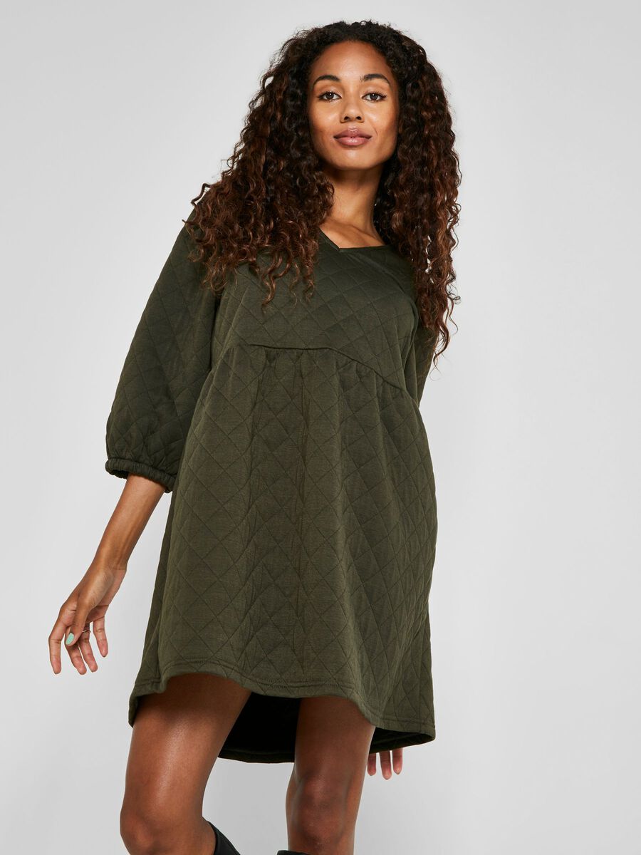 Noisy May QUILTED SHORT DRESS, Rosin, highres - 27018193_Rosin_007.jpg
