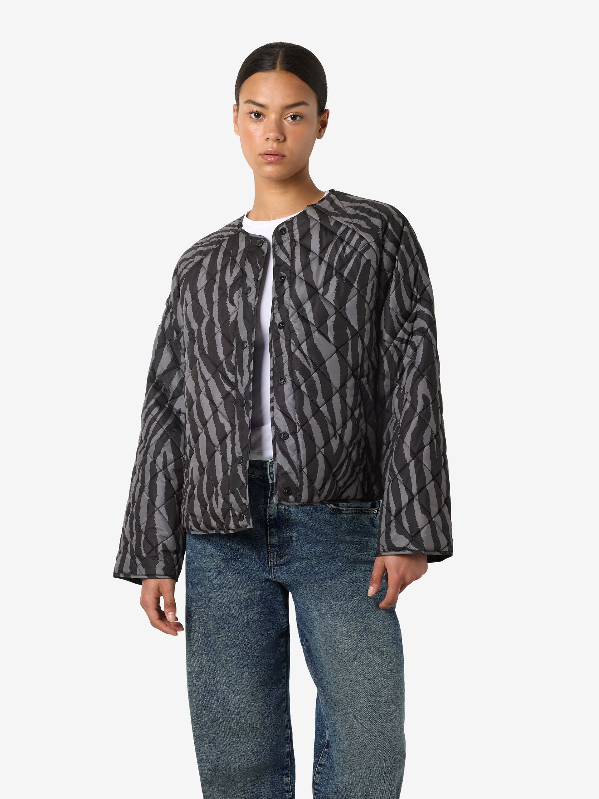 Carousel image - PIKOWANA KURTKA, Charcoal Gray | 6