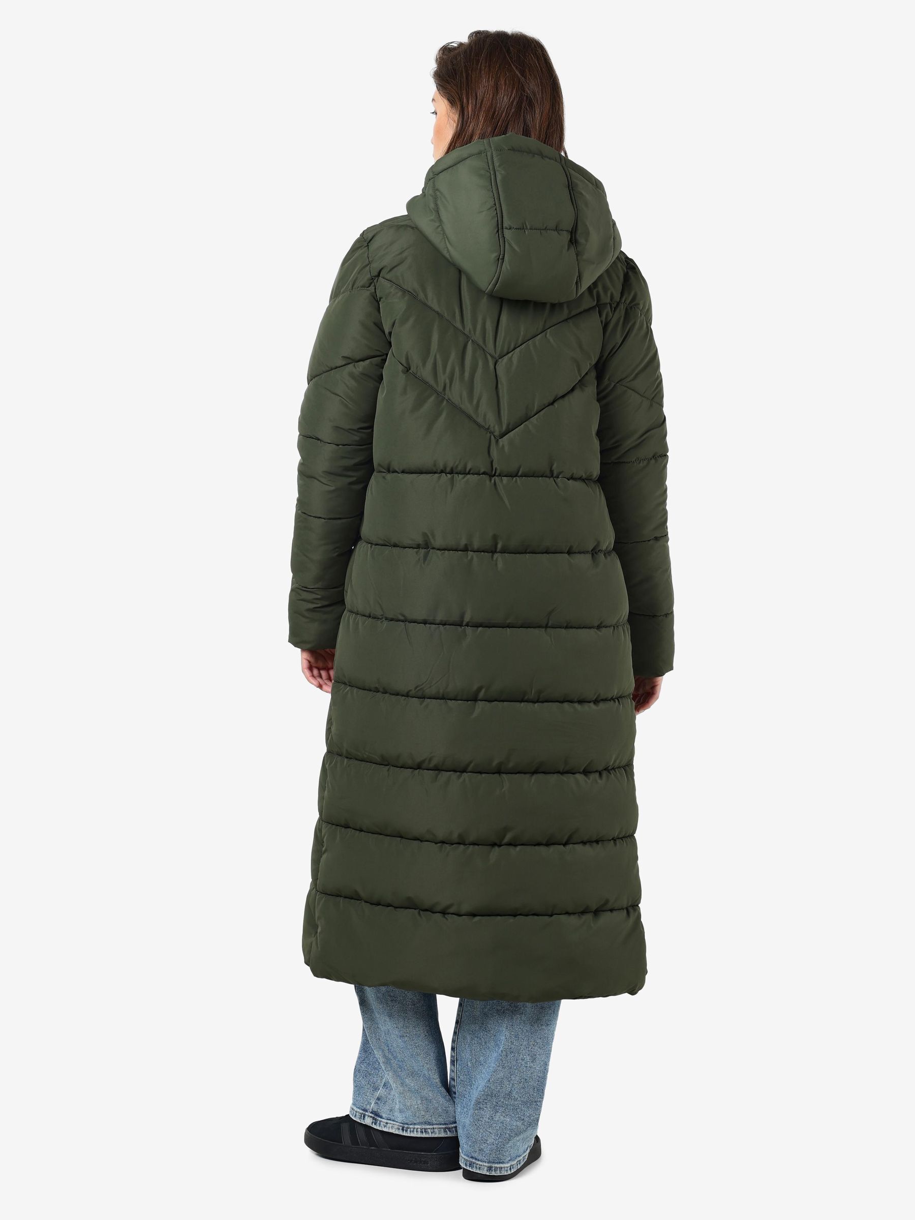 Noisy may long puffer jacket top