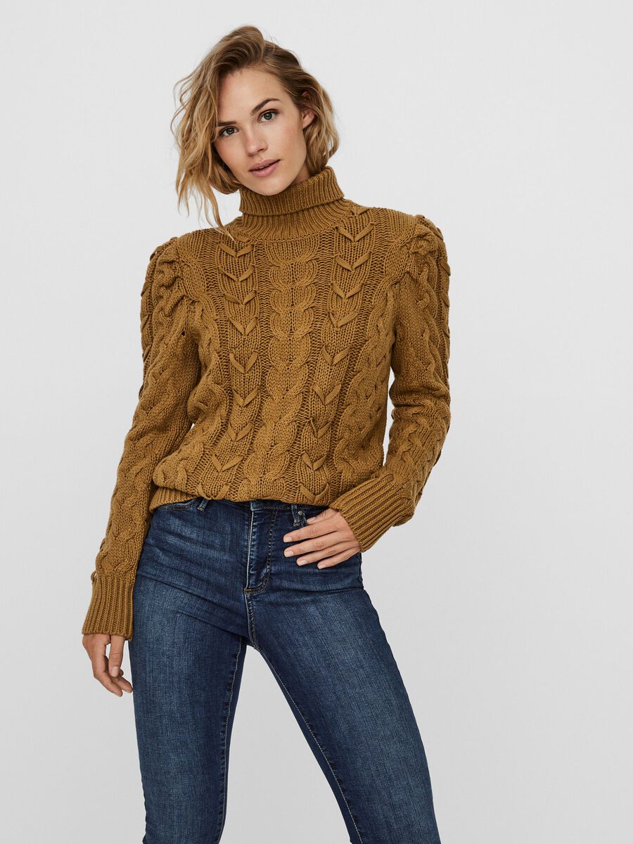 Noisy May STRUCTURED KNITTED PULLOVER, Ermine, highres - 27012408_Ermine_003.jpg