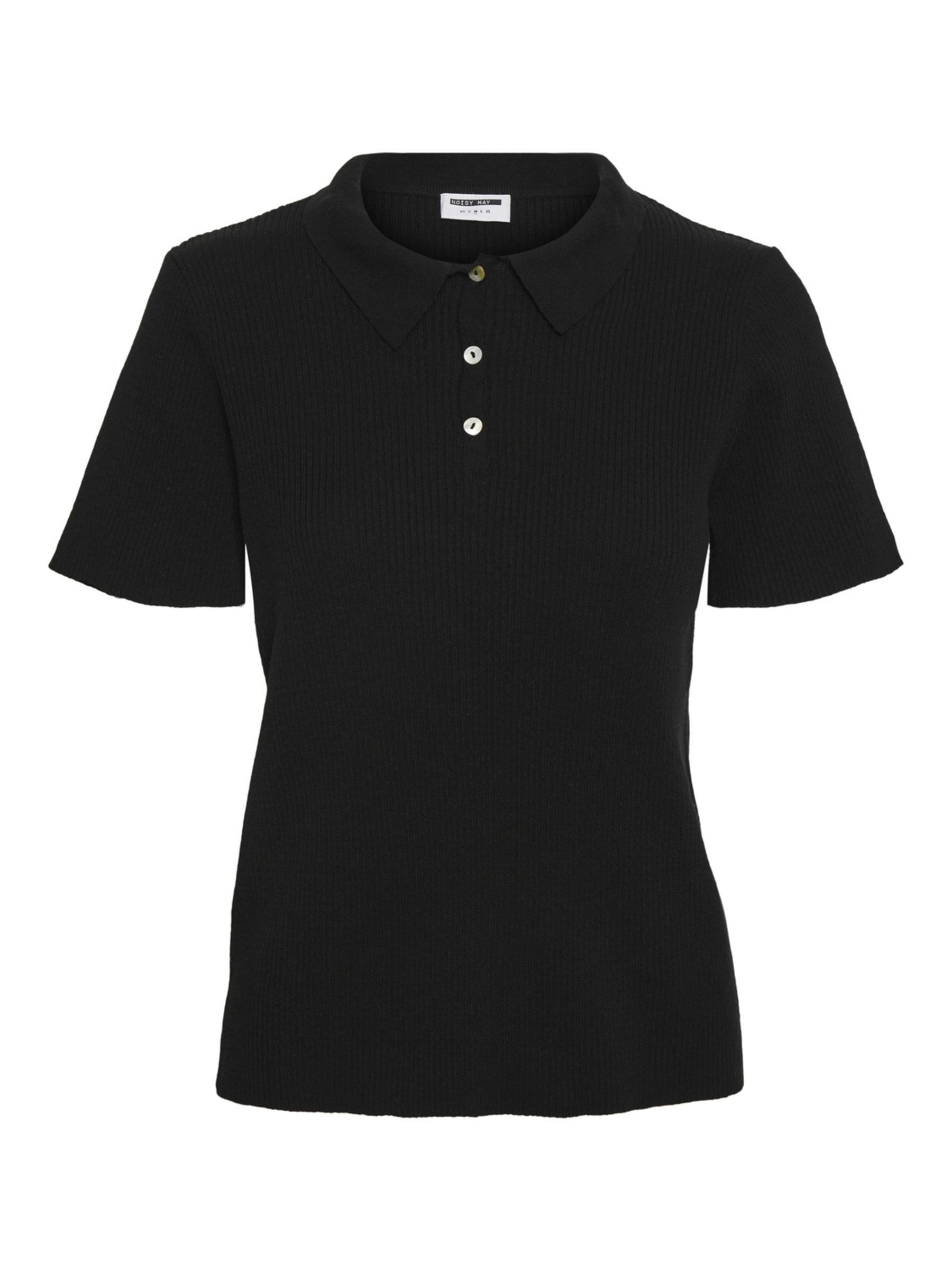 knitted polo shirt