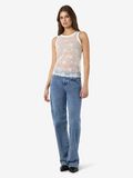 Product image thumbnail - NMEVE LACE SLEEVELESS TOP, Cloud Dancer | 4