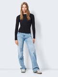 Noisy May LONG SLEEVED KNITTED PULLOVER, Black, highres - 27020928_Black_004.jpg