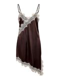 Product image thumbnail - EN SATIN ROBE NUISETTE, Chocolate Brown | 2