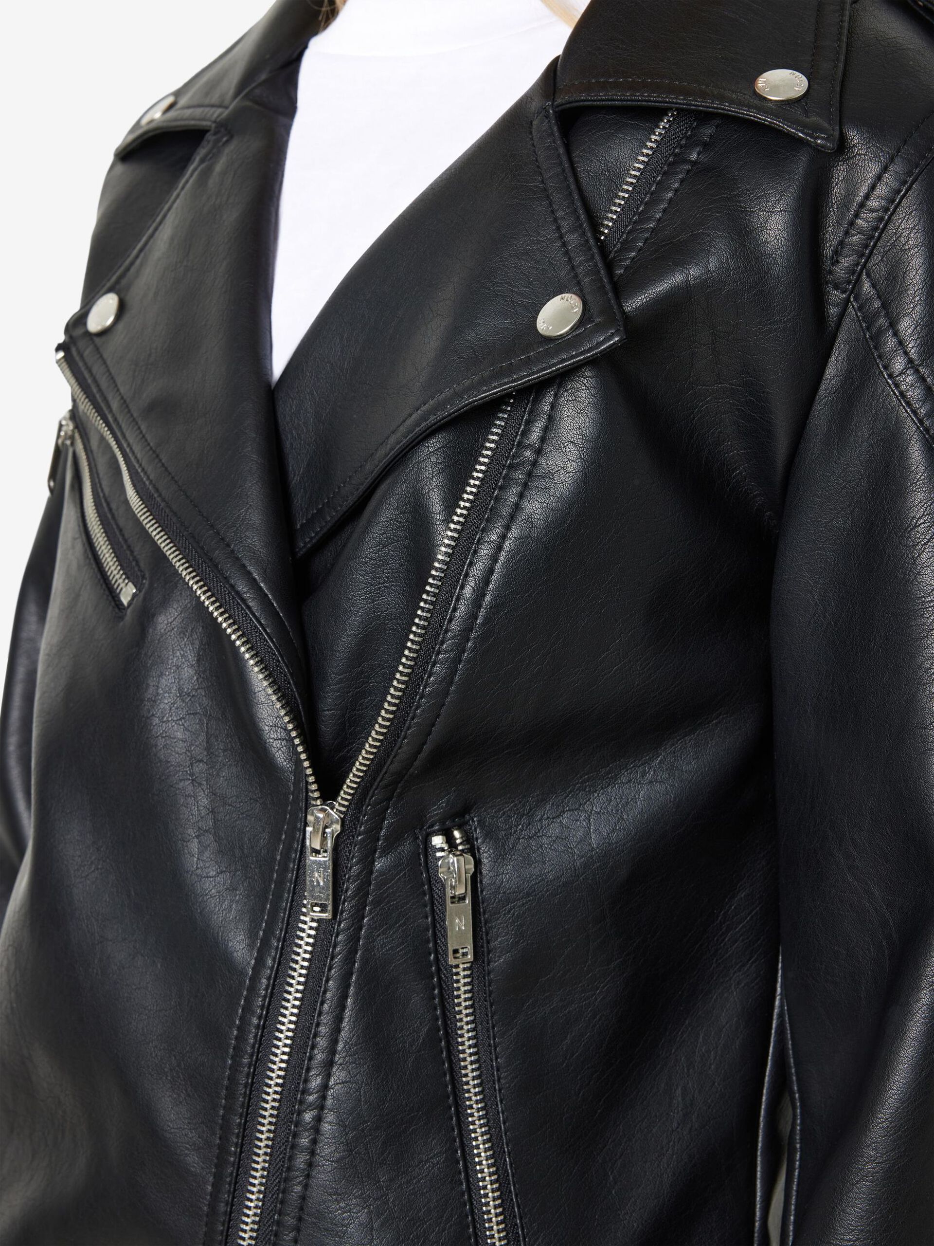 Carousel image - COATED JACKET, Black | 5