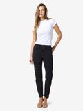Noisy May NMMONI HIGH WAISTED CROPPED STRAIGHT FIT JEANS, Black Denim, highres - 27021112_BlackDenim_007.jpg