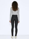 Noisy May NMCALLIE HIGH WAIST COATED TROUSERS, Black, highres - 27012746_Black_005.jpg