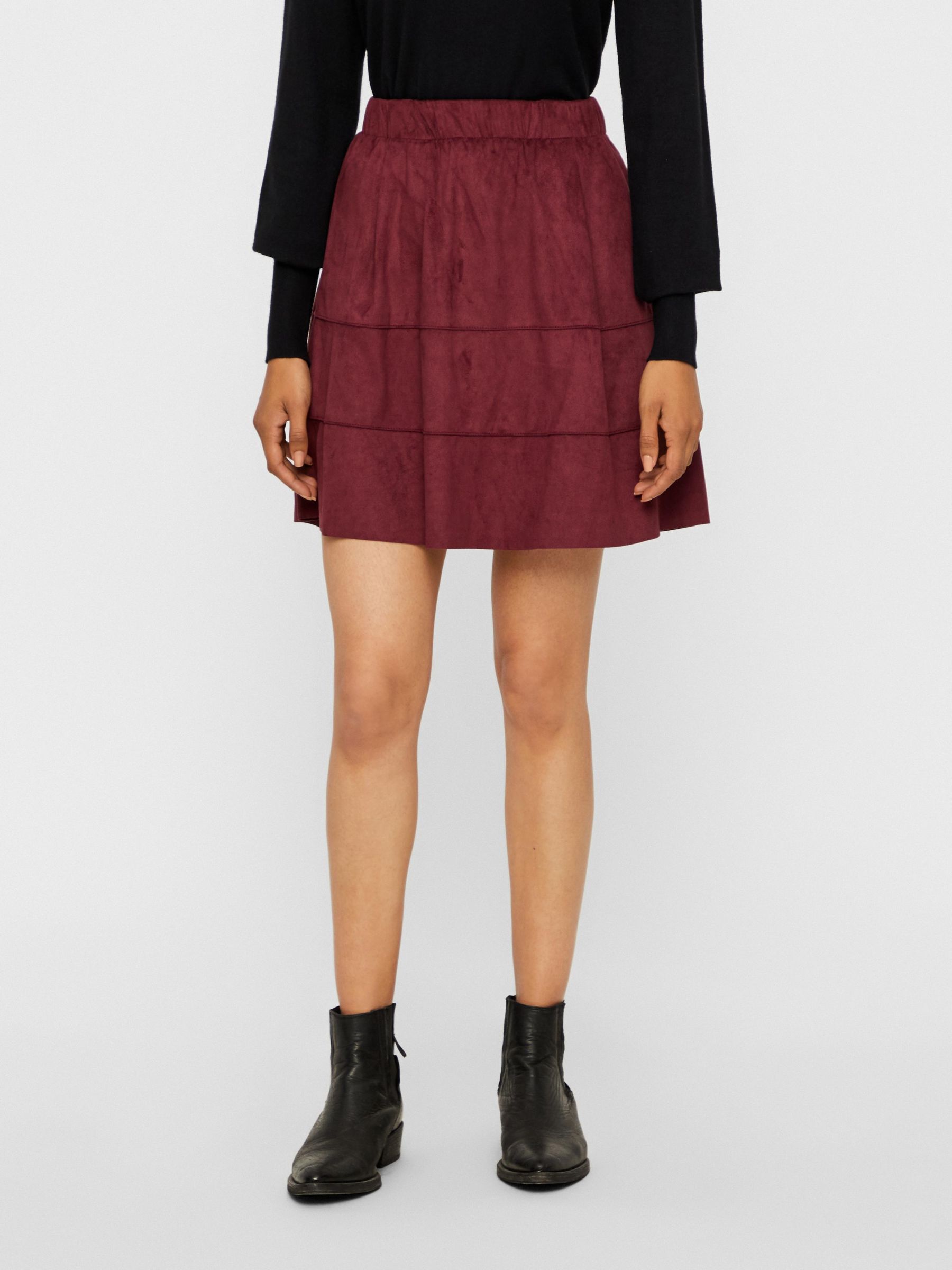 Noisy may faux suede skirt store