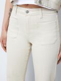 Noisy May NMNAT HIGH WAIST FLARED JEANS, Ecru, highres - 27025909_Ecru_006.jpg