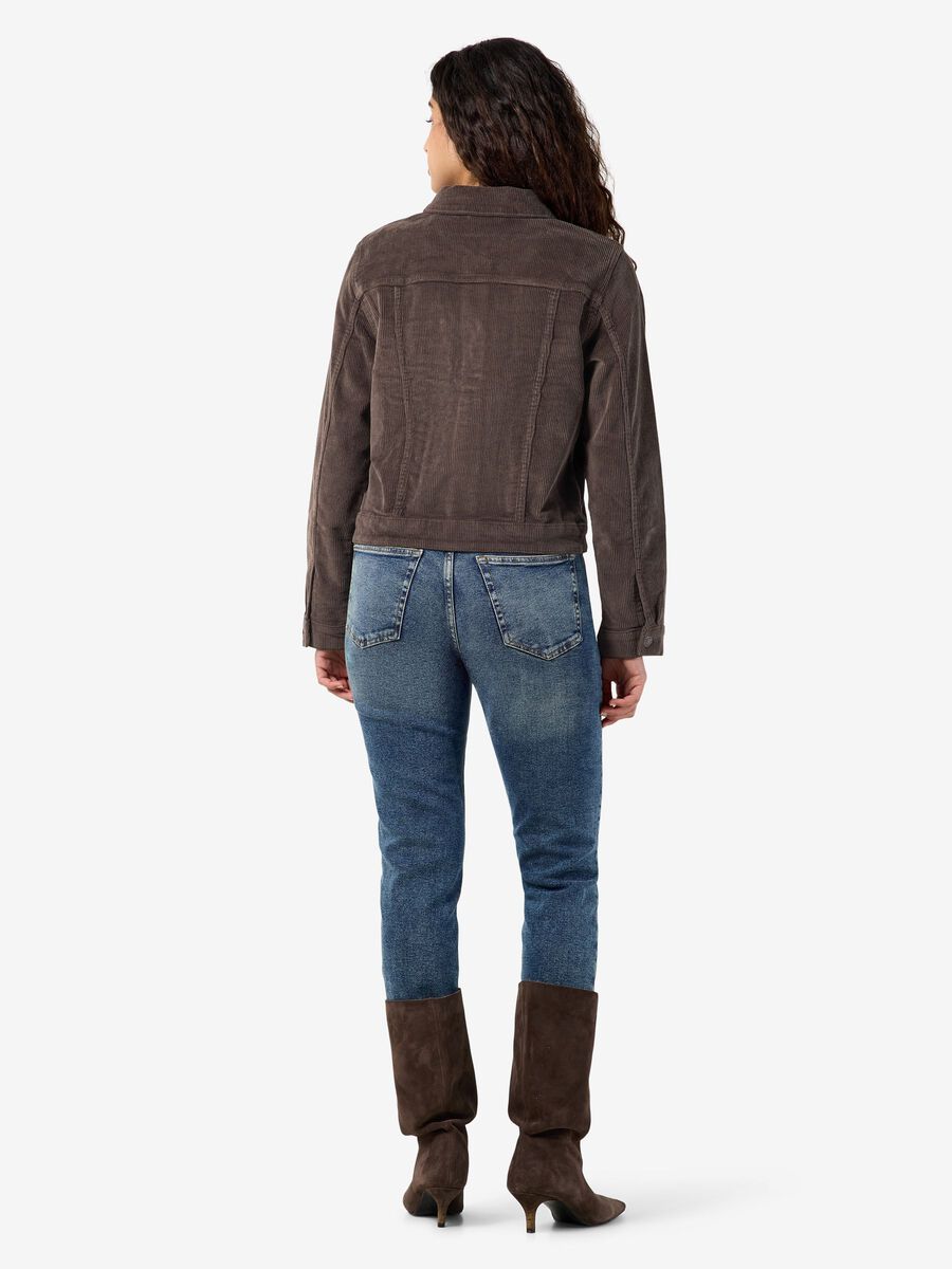 Carousel image 3 NMCORD - CORDUROY VESTE COURTE, Chocolate Brown