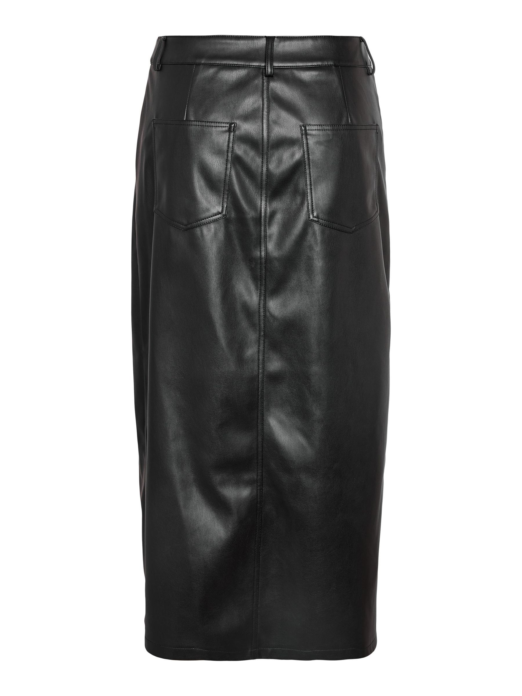 Jupe best sale simili cuir