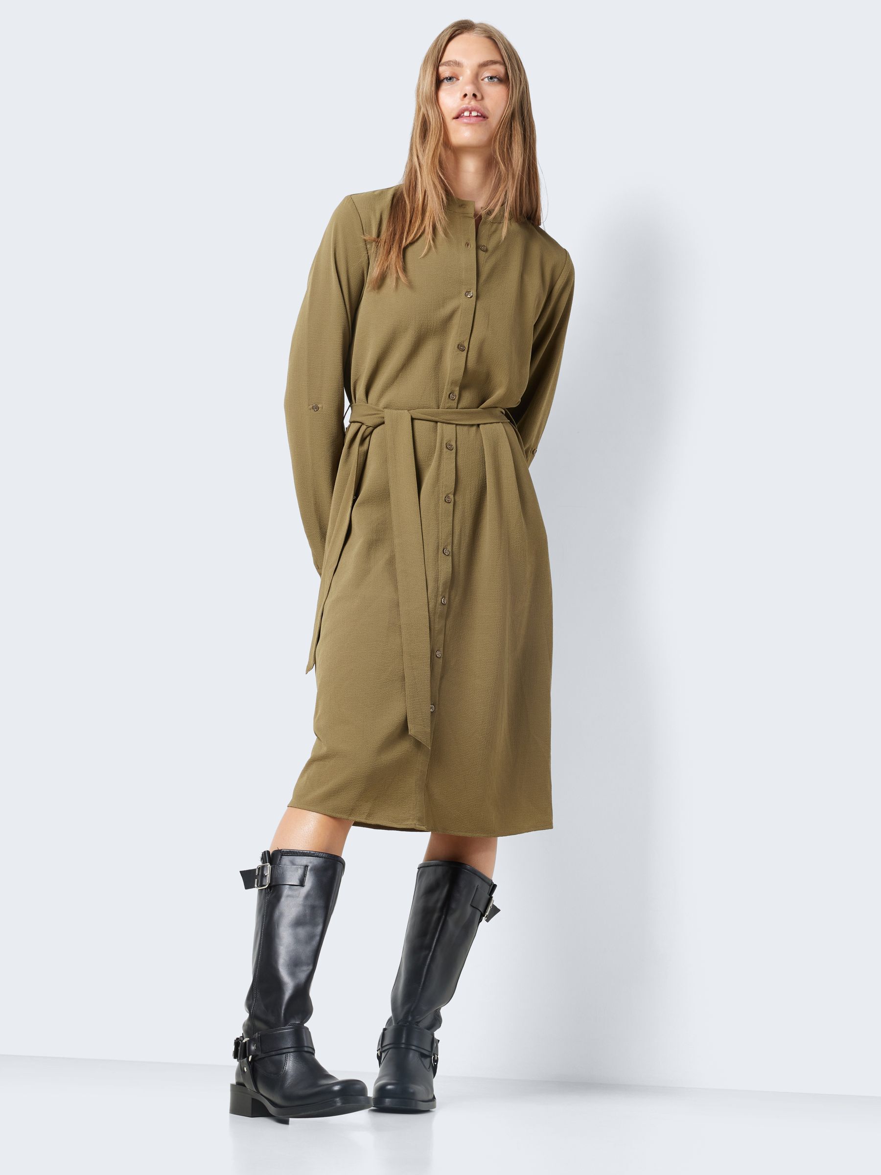Midi blousejurk store