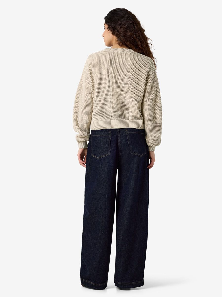 Carousel image 3 STRIKKET PULLOVER, Silver Lining