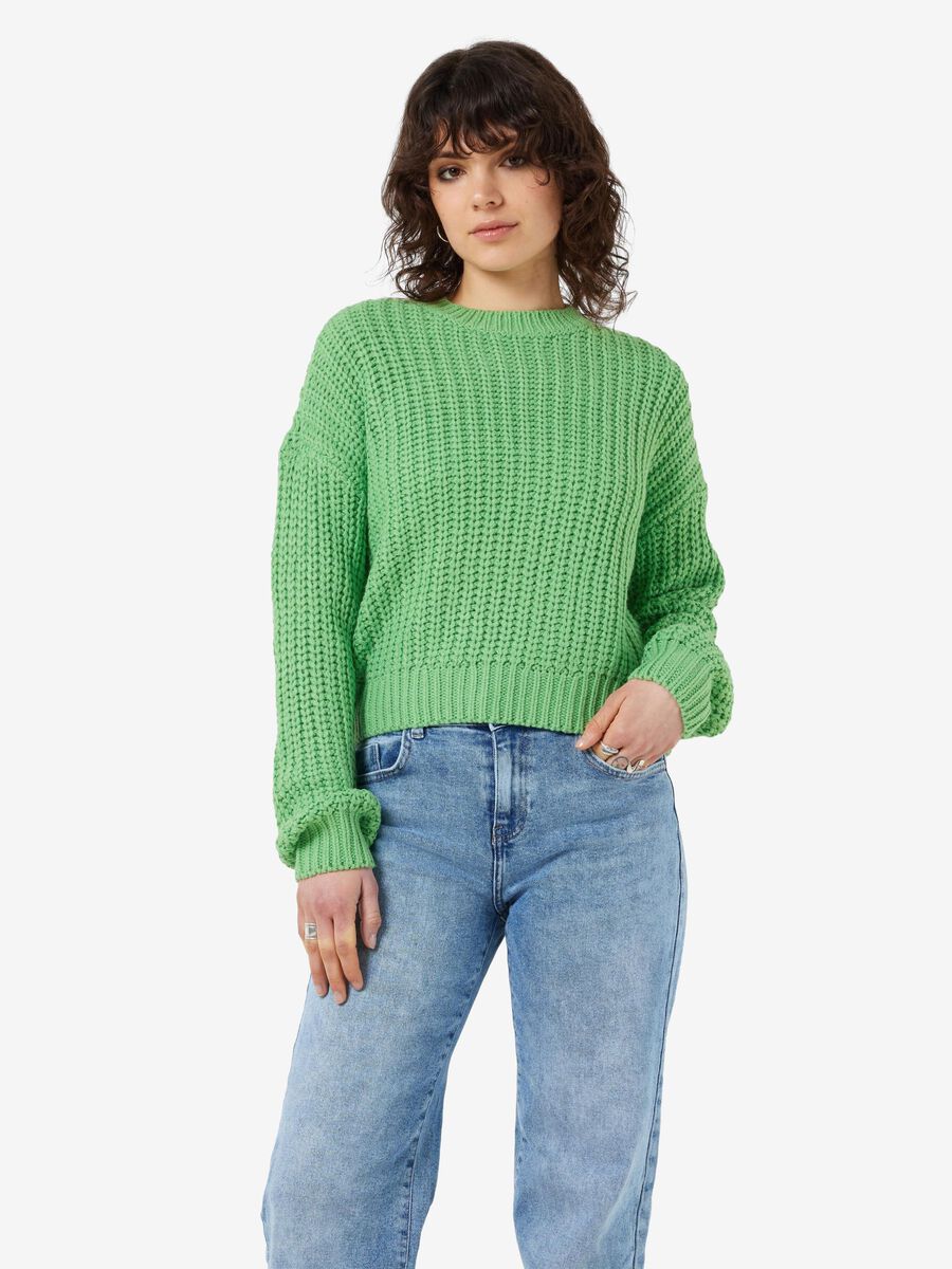 Noisy May STRIKKET PULLOVER, Absinthe Green, highres - 27020786_AbsintheGreen_003.jpg