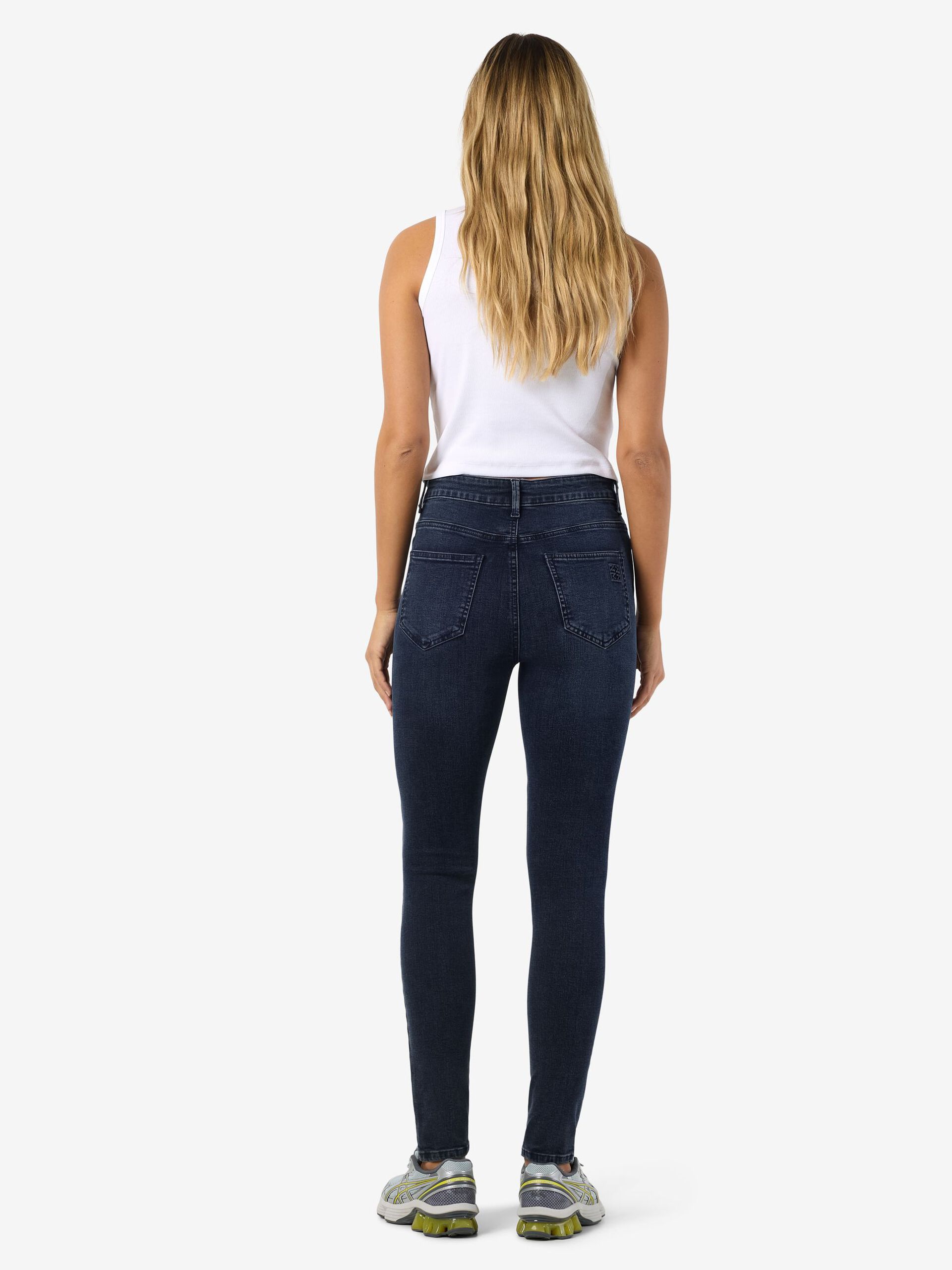Carousel image - NMSENDIE JEAN SKINNY, Dark Blue Denim | 4