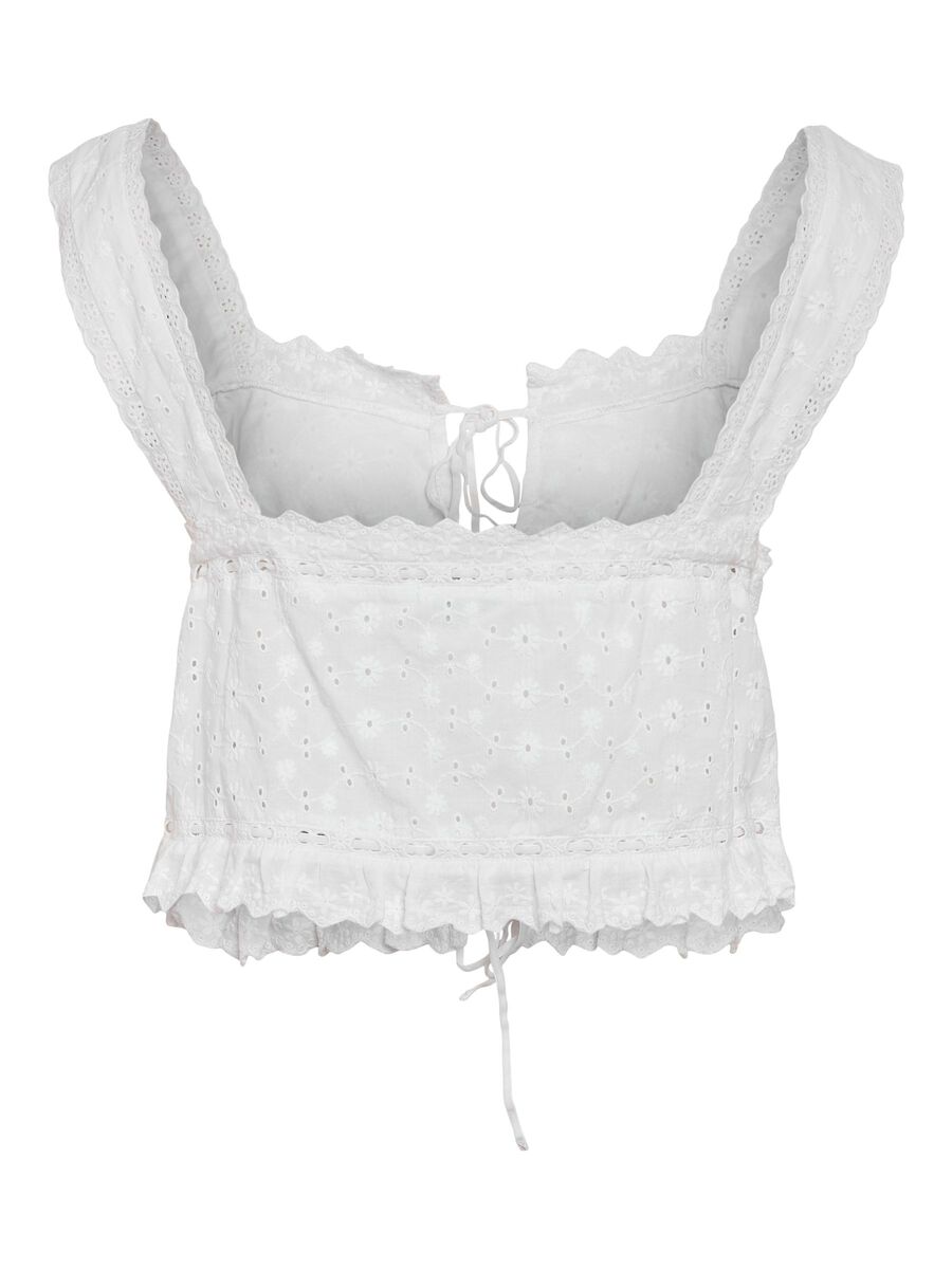 Carousel image - CROP TOP, Bright White | 7