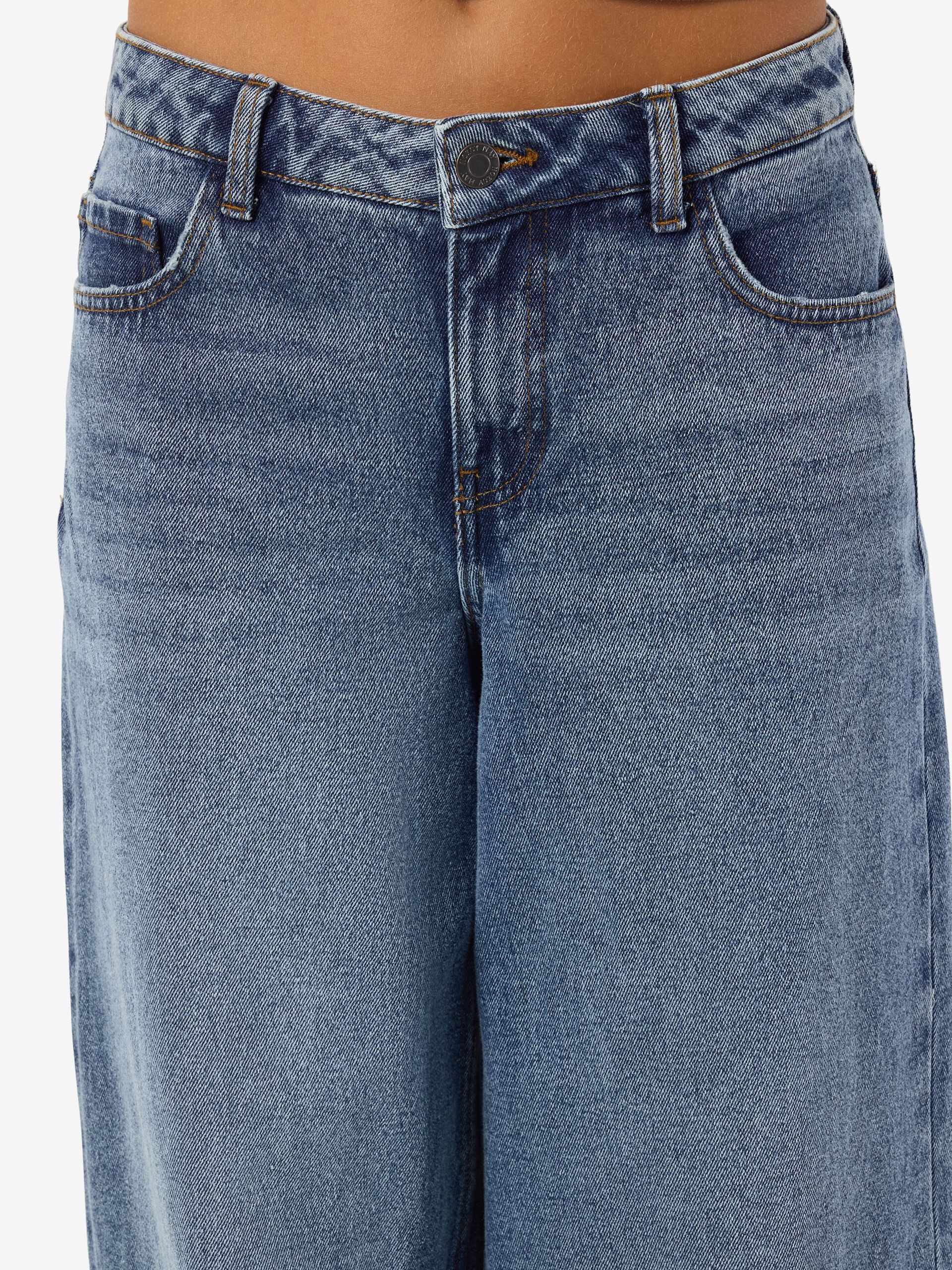 Carousel image - NMKETTIE WIDE FIT JEANS, Medium Blue Denim | 5