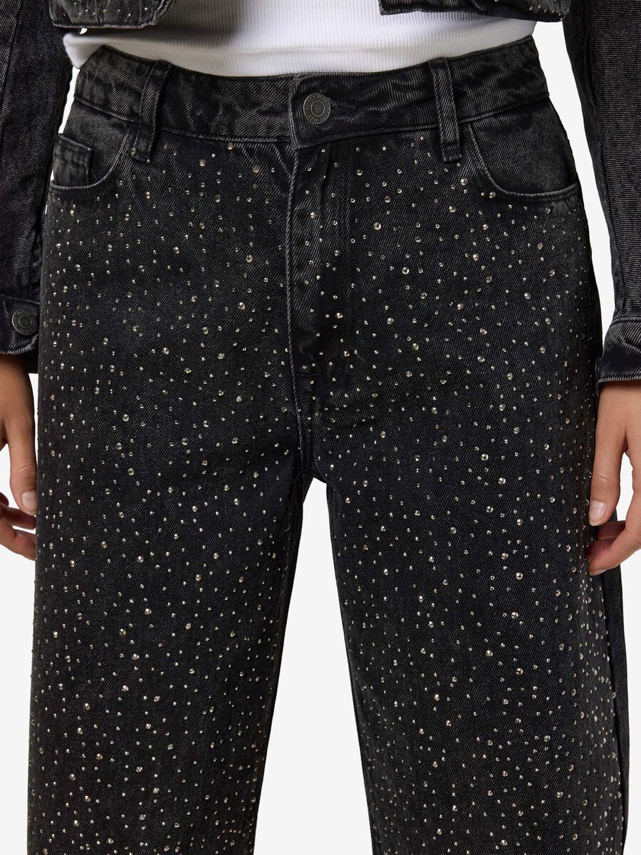 Carousel image - KORISTEKIVELLISET FARKUT, Black Denim | 5