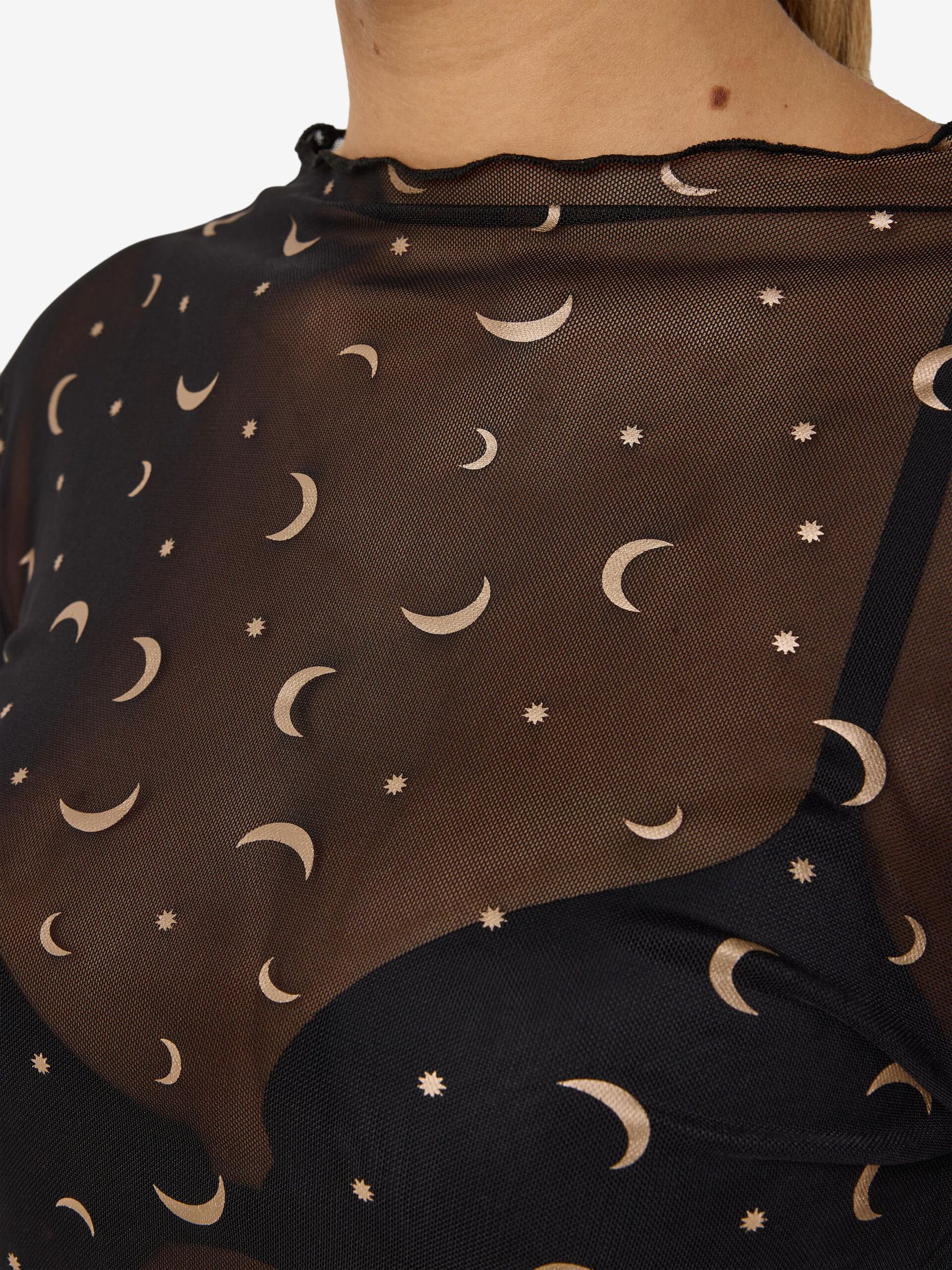 Carousel image - MESH OBERTEIL, Black | 5