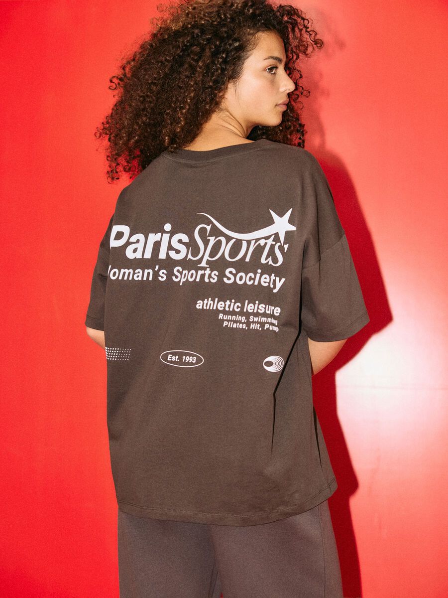 Carousel image - OVERSIZE T-SHIRT, Chocolate Brown | 1