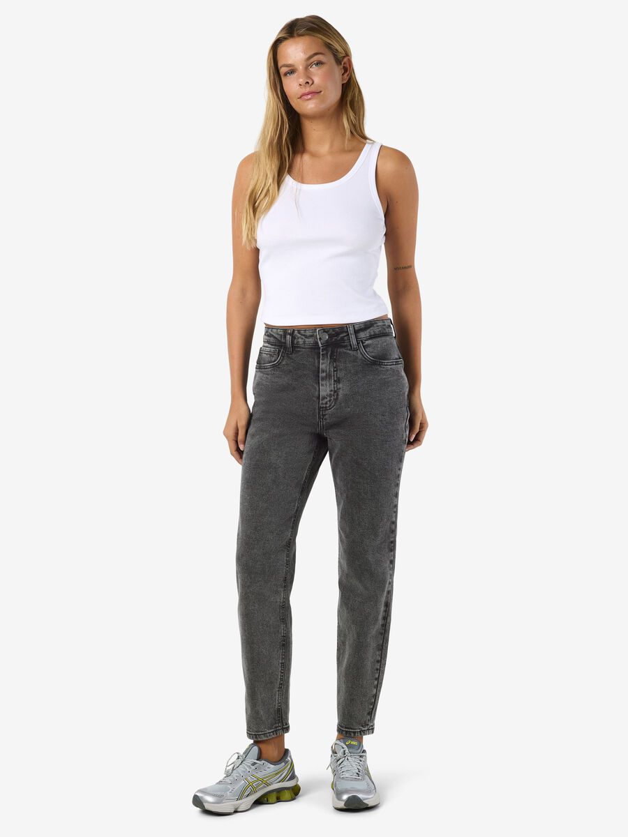 Product carousel image - NMMONI SLIM FIT-JEANS, Dark Grey Denim | 2