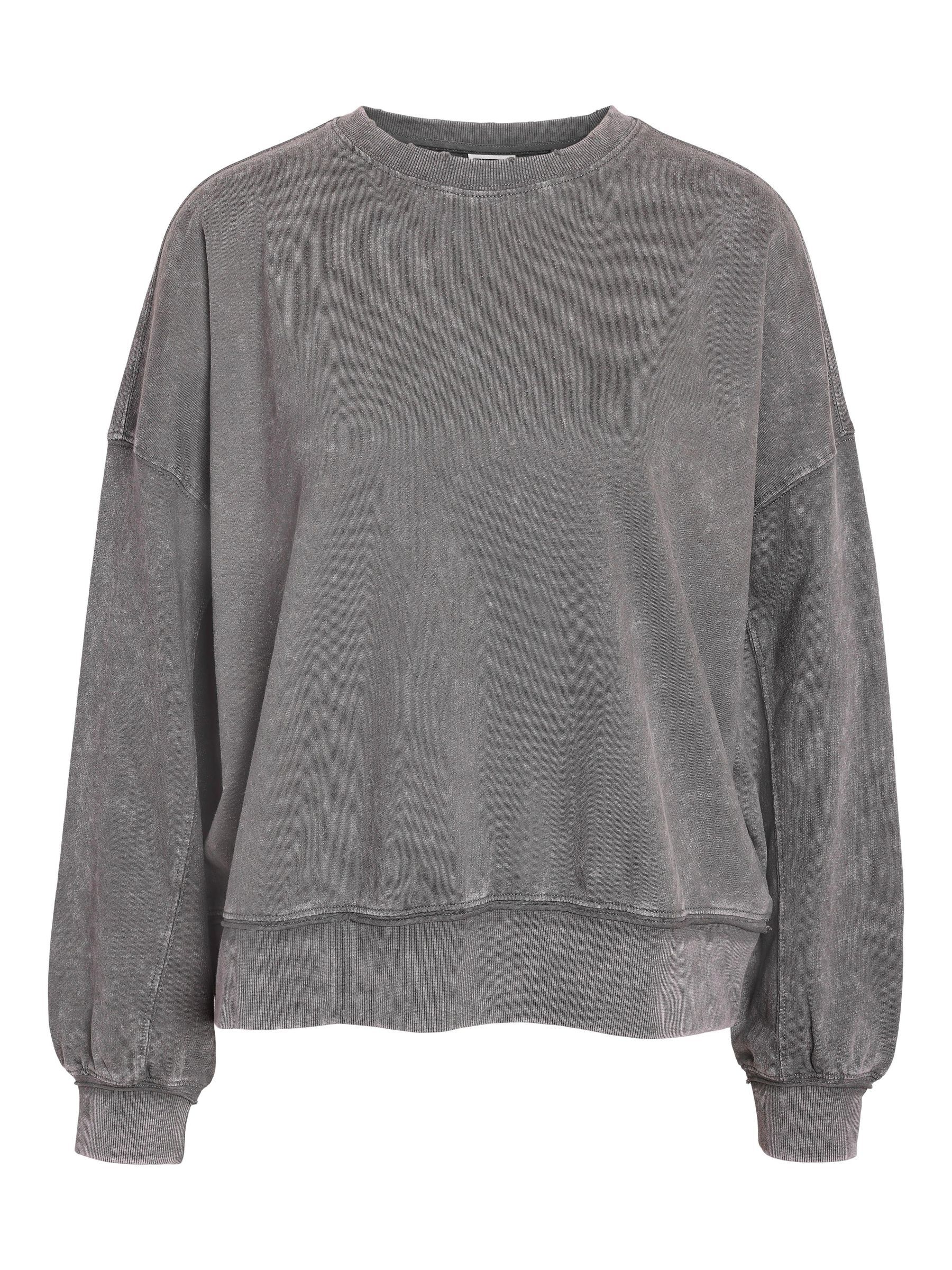 LONG SLEEVED SWEATSHIRT Grey NOISY MAY