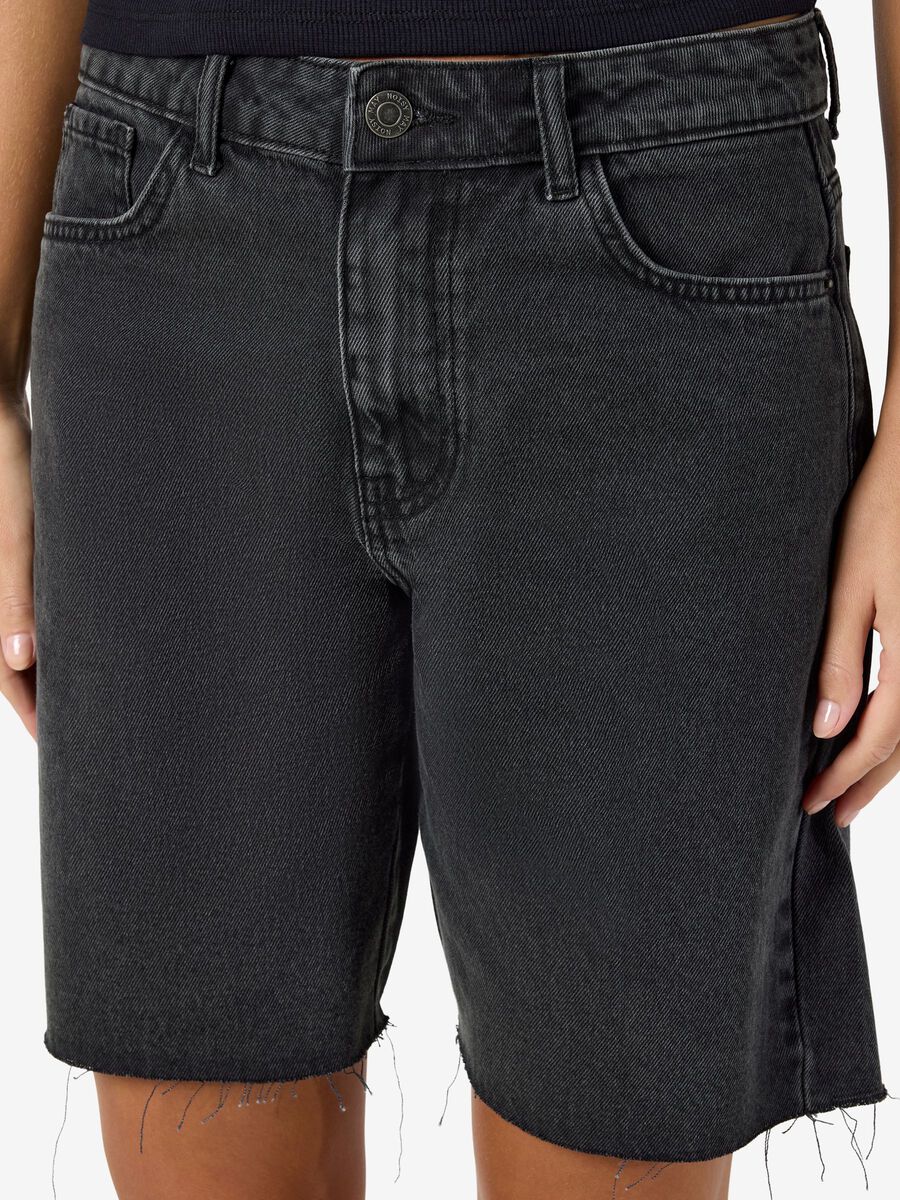Carousel image - NMHOLLA JEANSOWE SZORTY, Black Denim | 5