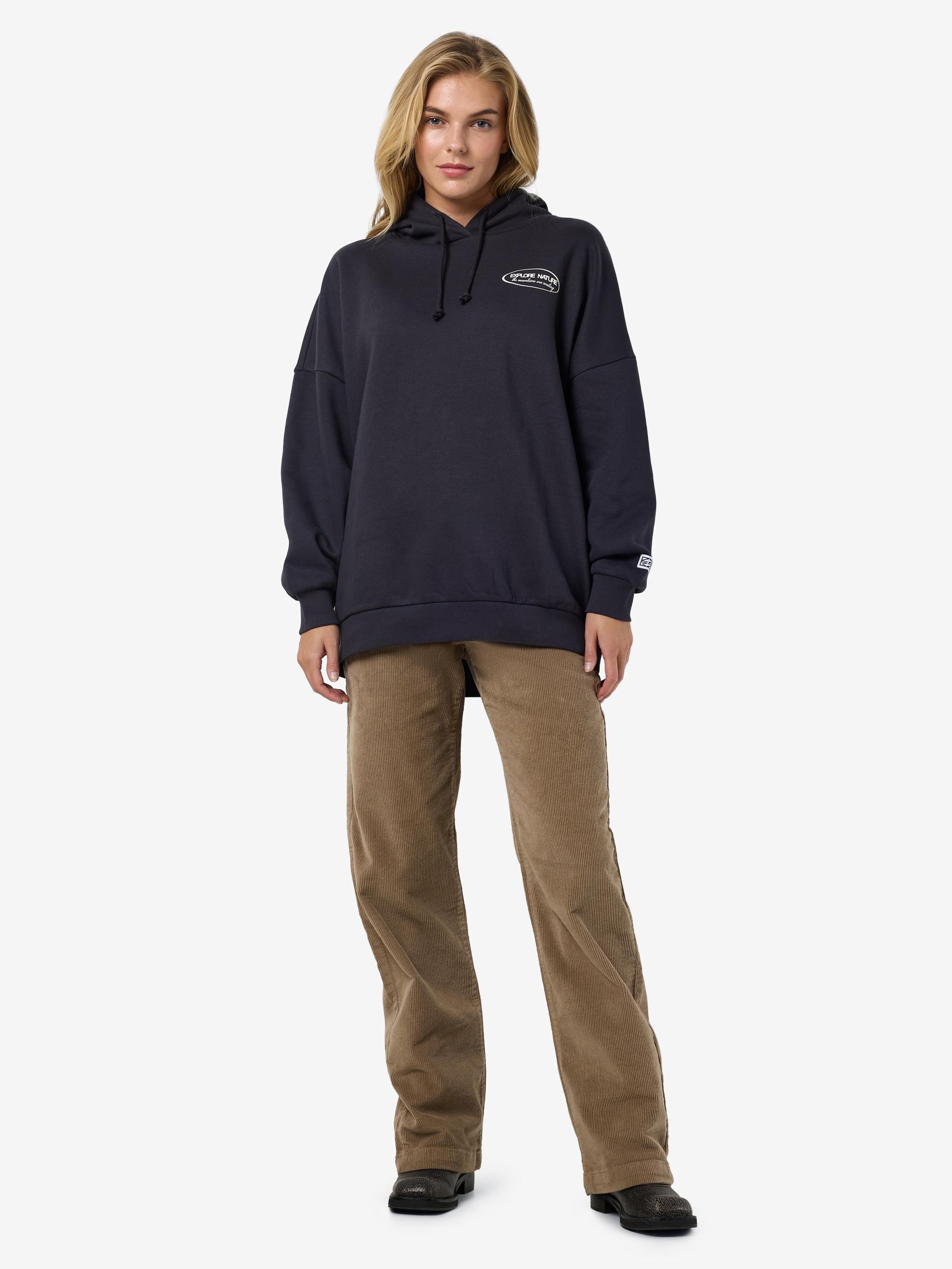 OVERSIZE HOODIE | Grå | NOISY MAY®