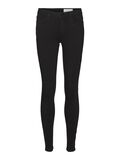 Noisy May NMBILLIE NORMALE TAILLE SKINNY JEANS, Black, highres - 27024947_Black_001.jpg