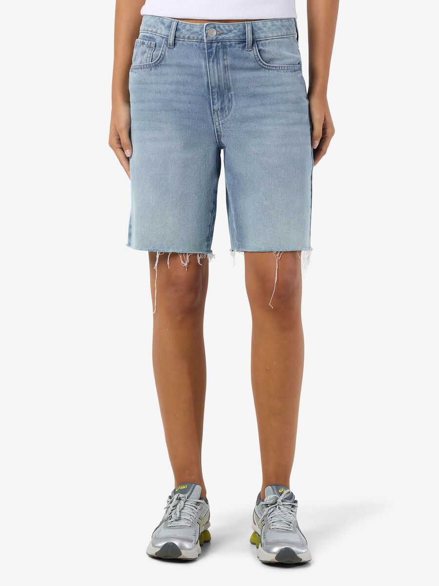 Product carousel image - NMHOLLA DENIM SHORTS, Light Blue Denim | 1