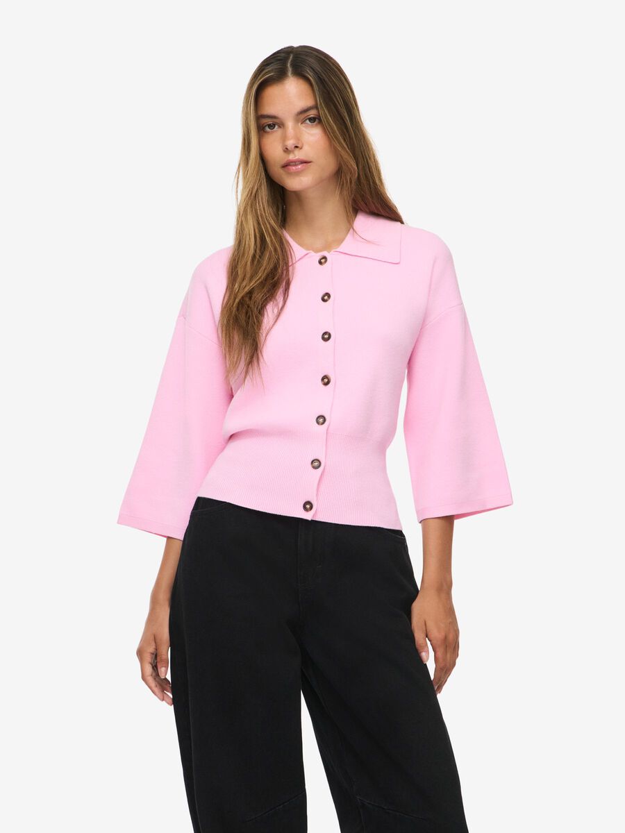 Product tile image - POLO STYLE CARDIGAN, Pirouette | 27038713_Pirouette