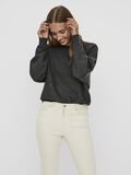 Noisy May O-HALS STRIKKET PULLOVER, Dark Grey Melange, highres - 27009944_DarkGreyMelange_006.jpg