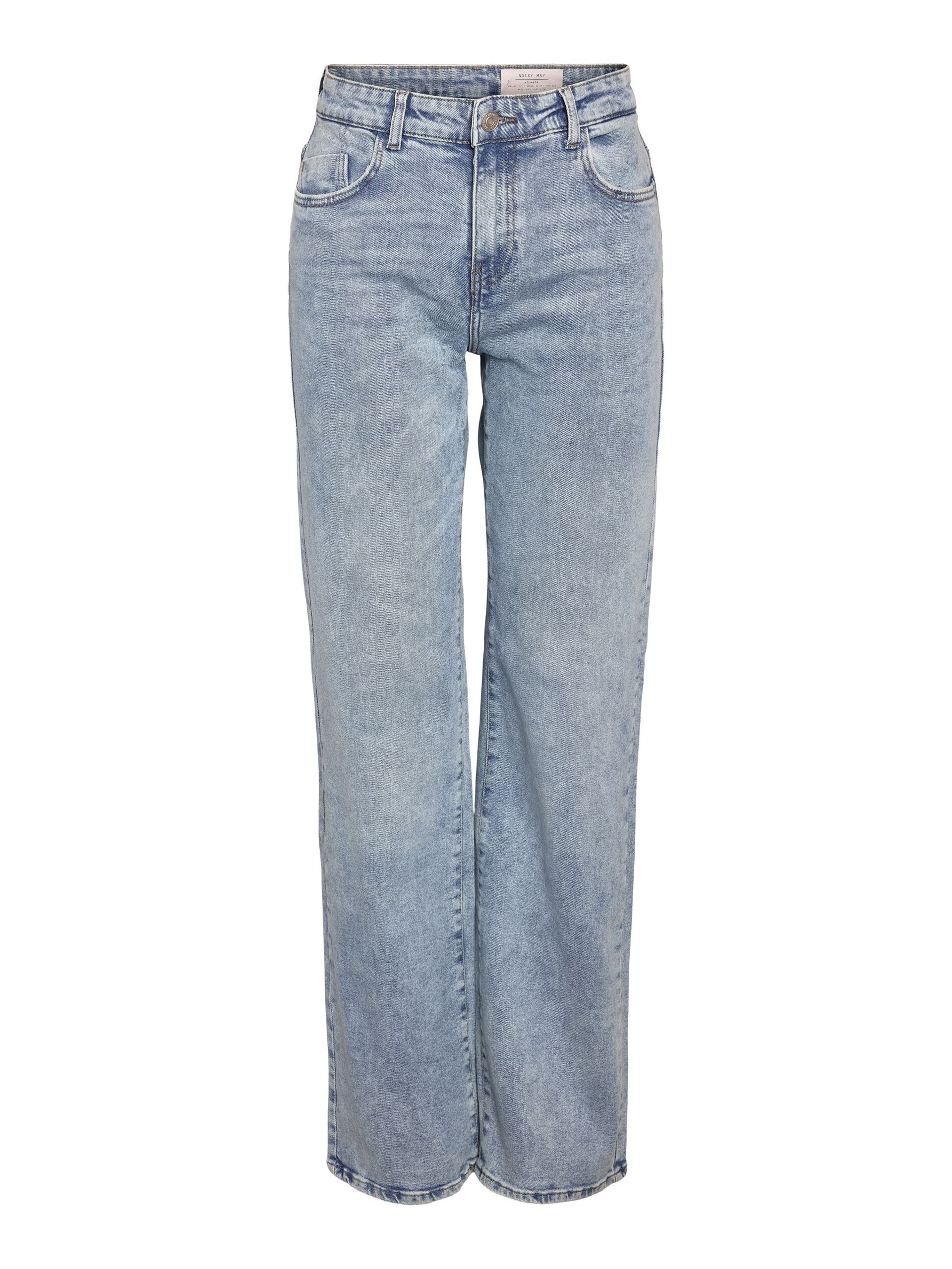 Carousel image - NMYOLANDA STRAIGHT FIT JEANS, Light Blue Denim | 3