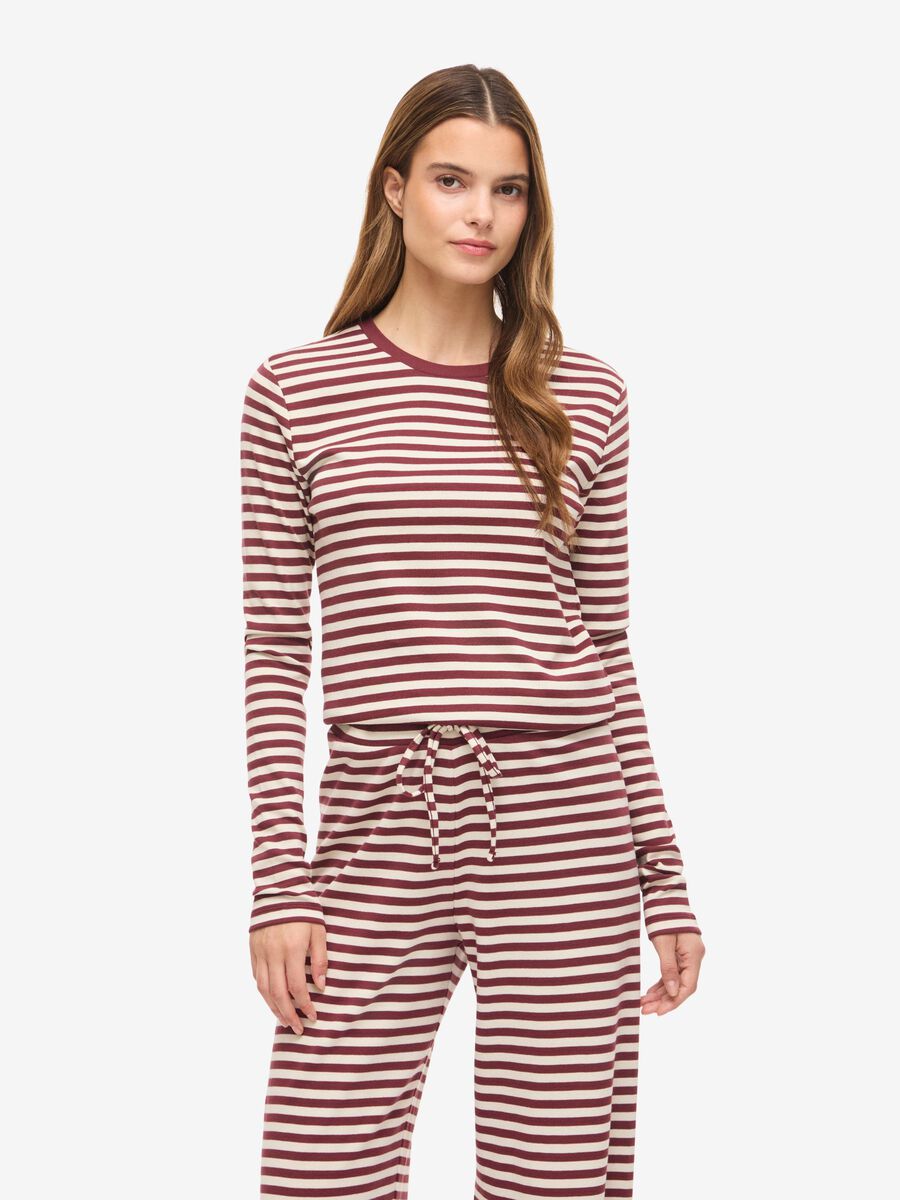 Product tile image - NMSTORMI  LONG SLEEVED TOP, Tawny Port | 27039515_TawnyPort_1339384