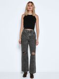 Noisy May RIBBED HALTER NECK TOP, Black, highres - 27020104_Black_004.jpg