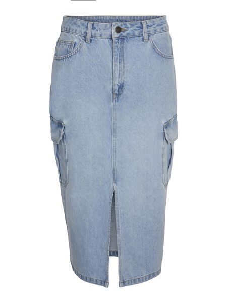 Noisy May LONG CARGO DENIM SKIRT, Light Blue Denim, highres - 27026877_LightBlueDenim_001.jpg