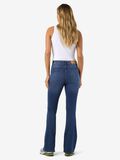 Product image thumbnail - NMSALLIE FLARED JEANS, Medium Blue Denim | 3