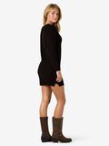 Product image thumbnail - SHORT KNITTED DRESS, Black | 3