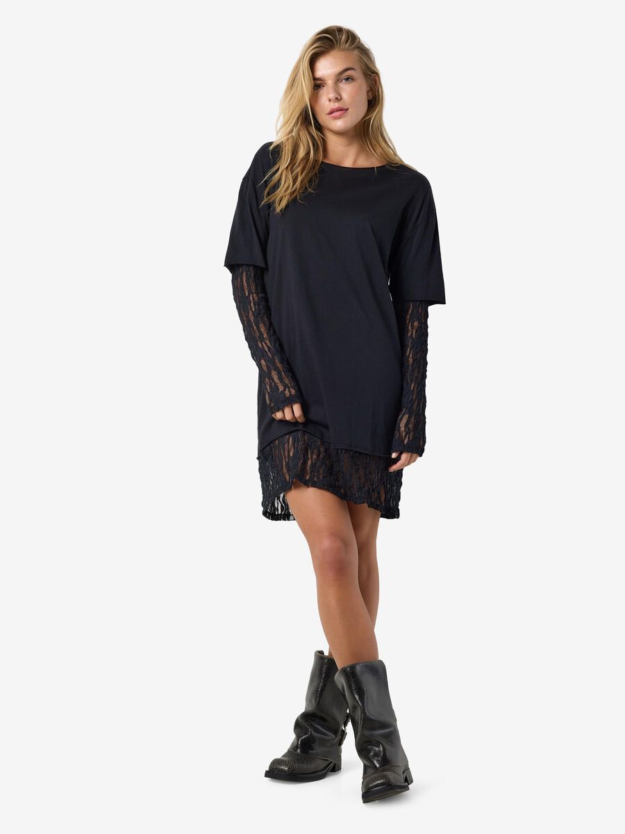 Noisy May NMJACKIE MINI DRESS, Black, highres - 27035418_Black_007.jpg