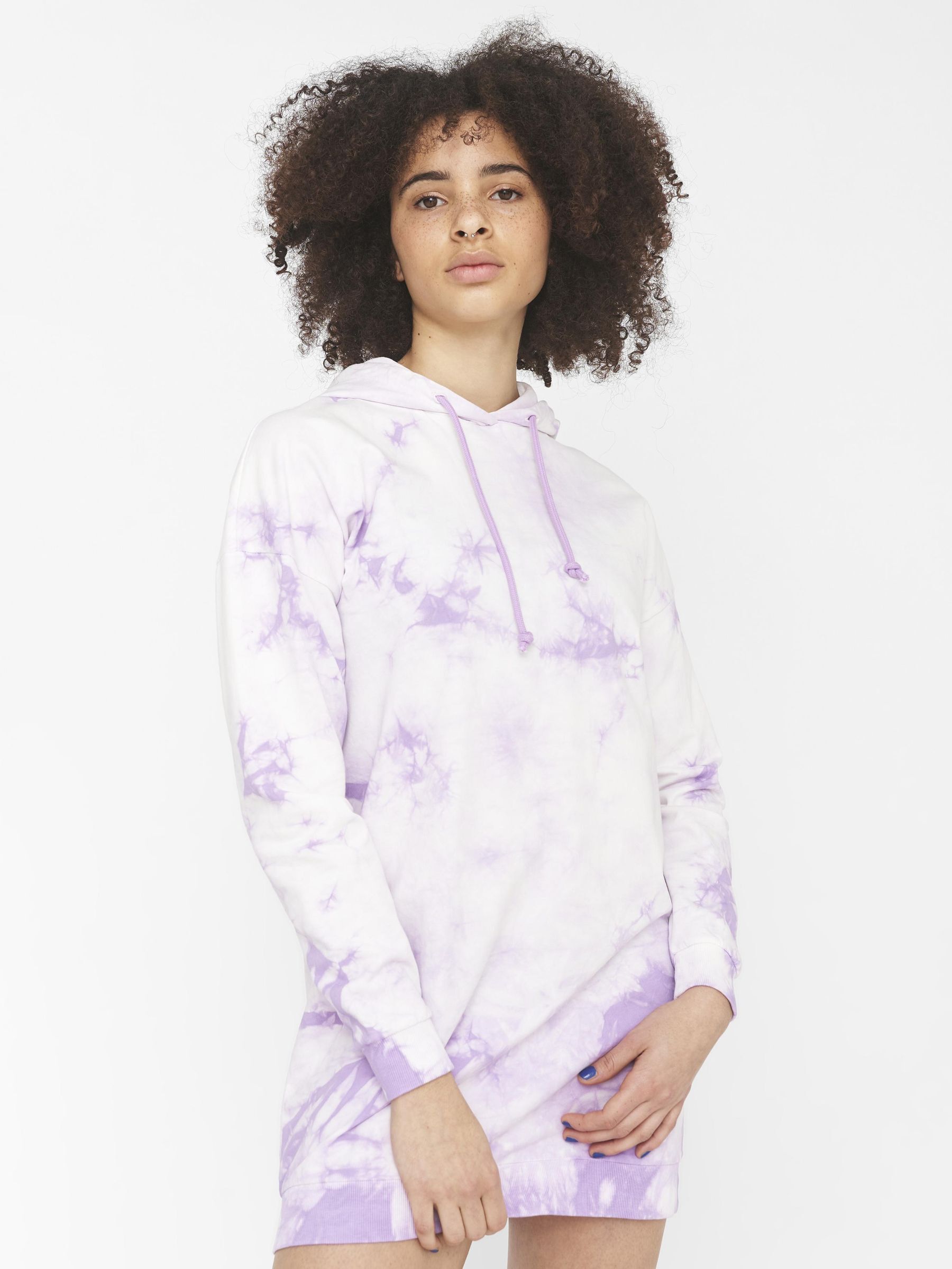 Tie dye sweat dress Clearance