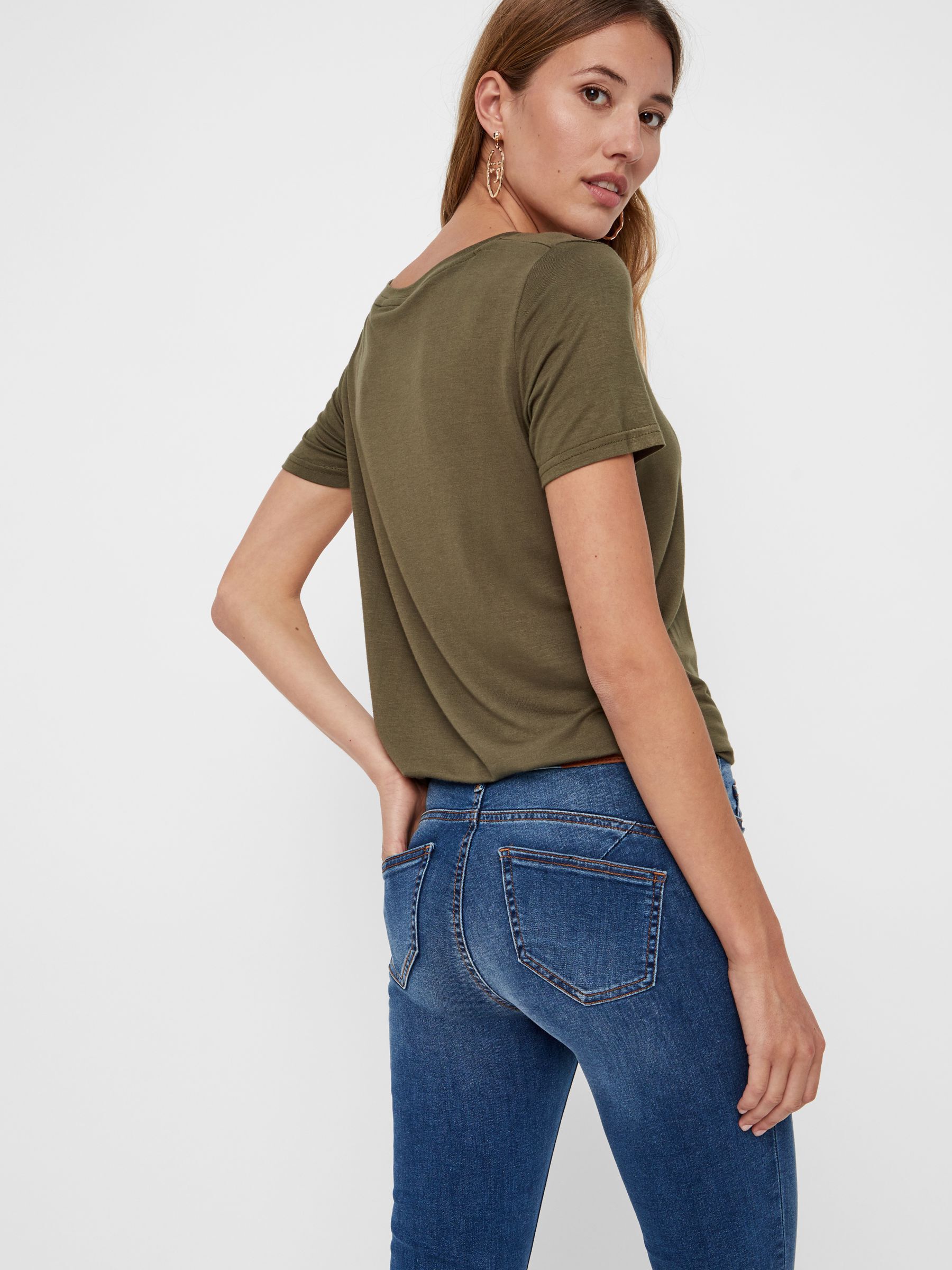 NMJULIE NORMAL WAIST PUSH UP SKINNY FIT JEANS