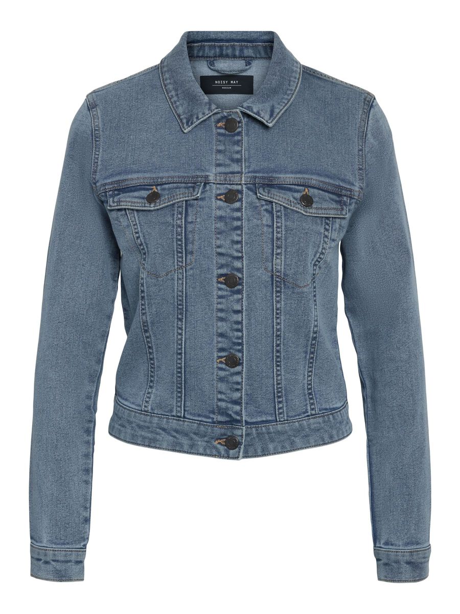Noisy May CLASSIC DENIM JACKET, Light Blue Denim, highres - 27034410_LightBlueDenim_001.jpg