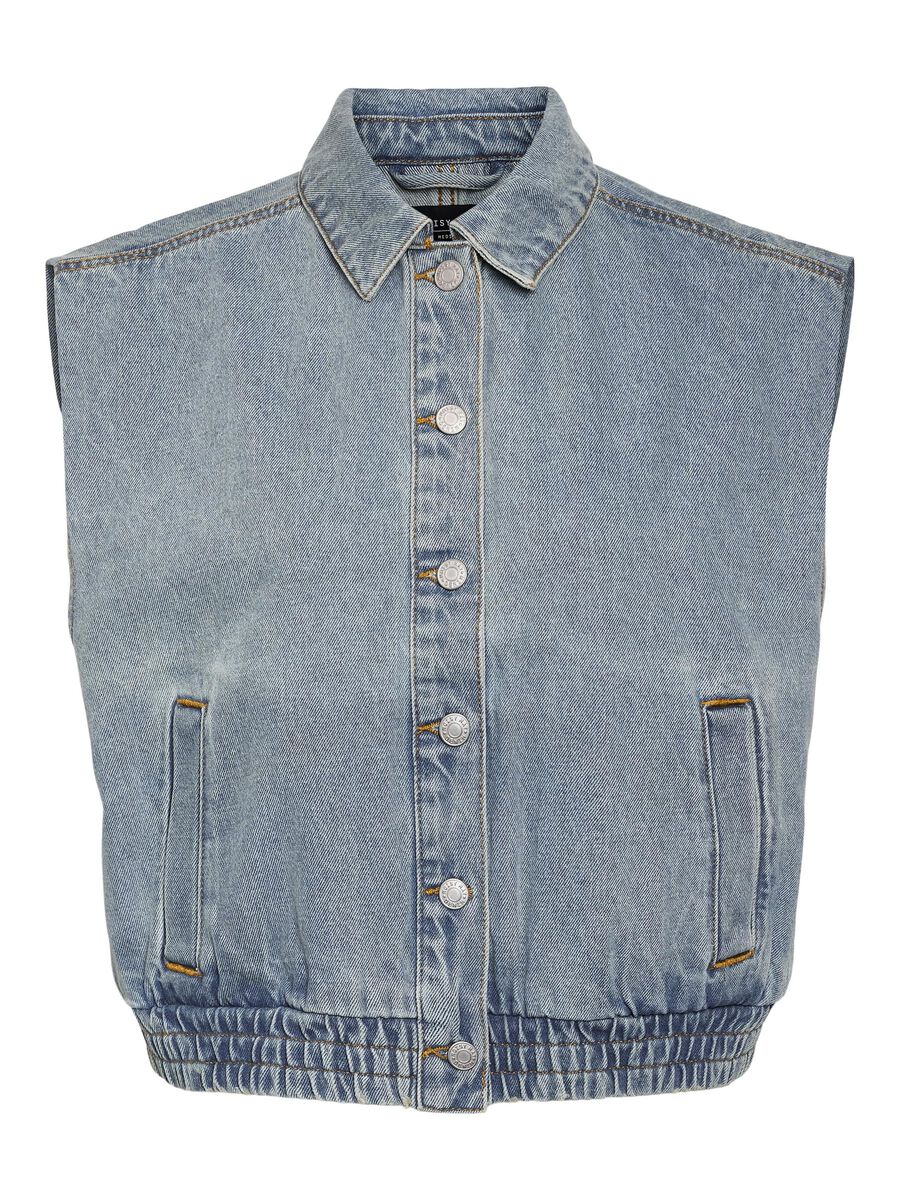 Noisy May DENIM GILET, Light Blue Denim, highres - 27034307_LightBlueDenim_001.jpg