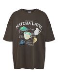 Product image thumbnail - NMIDA T-SHIRT, Chocolate Brown | 2
