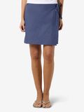 Product image thumbnail - NMNICKI MINI WRAP SKIRT, Medium Blue Denim | 2