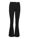 Noisy May NMSALLIE HIGH WAIST FLARED JEANS, Black, highres - 27017554_Black_001.jpg